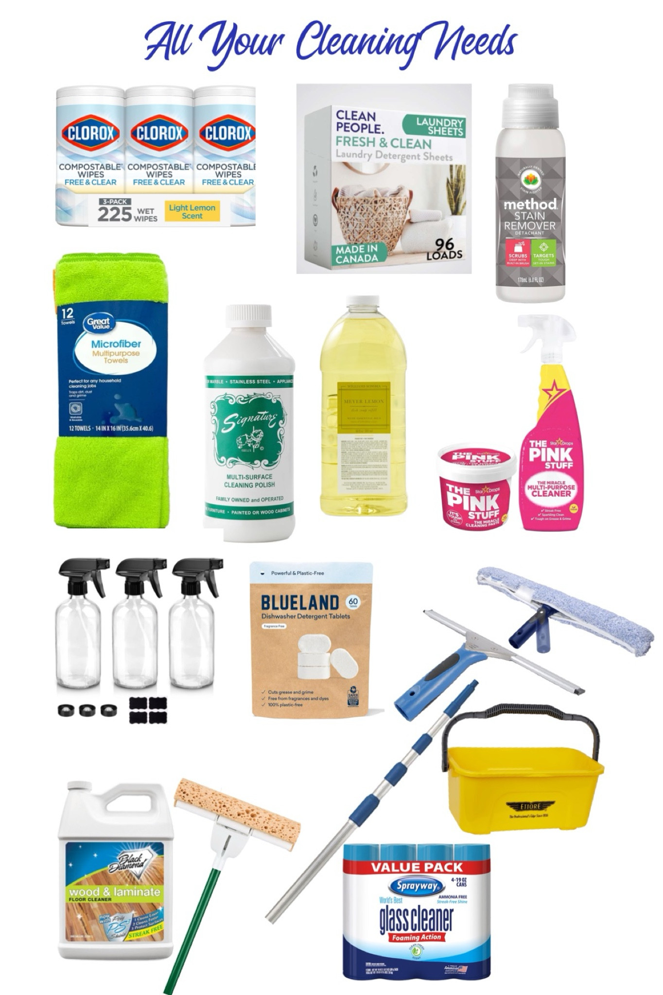 The best cleaning products for your home without toxic ingredients and proven to perform well. 

#LTKhome