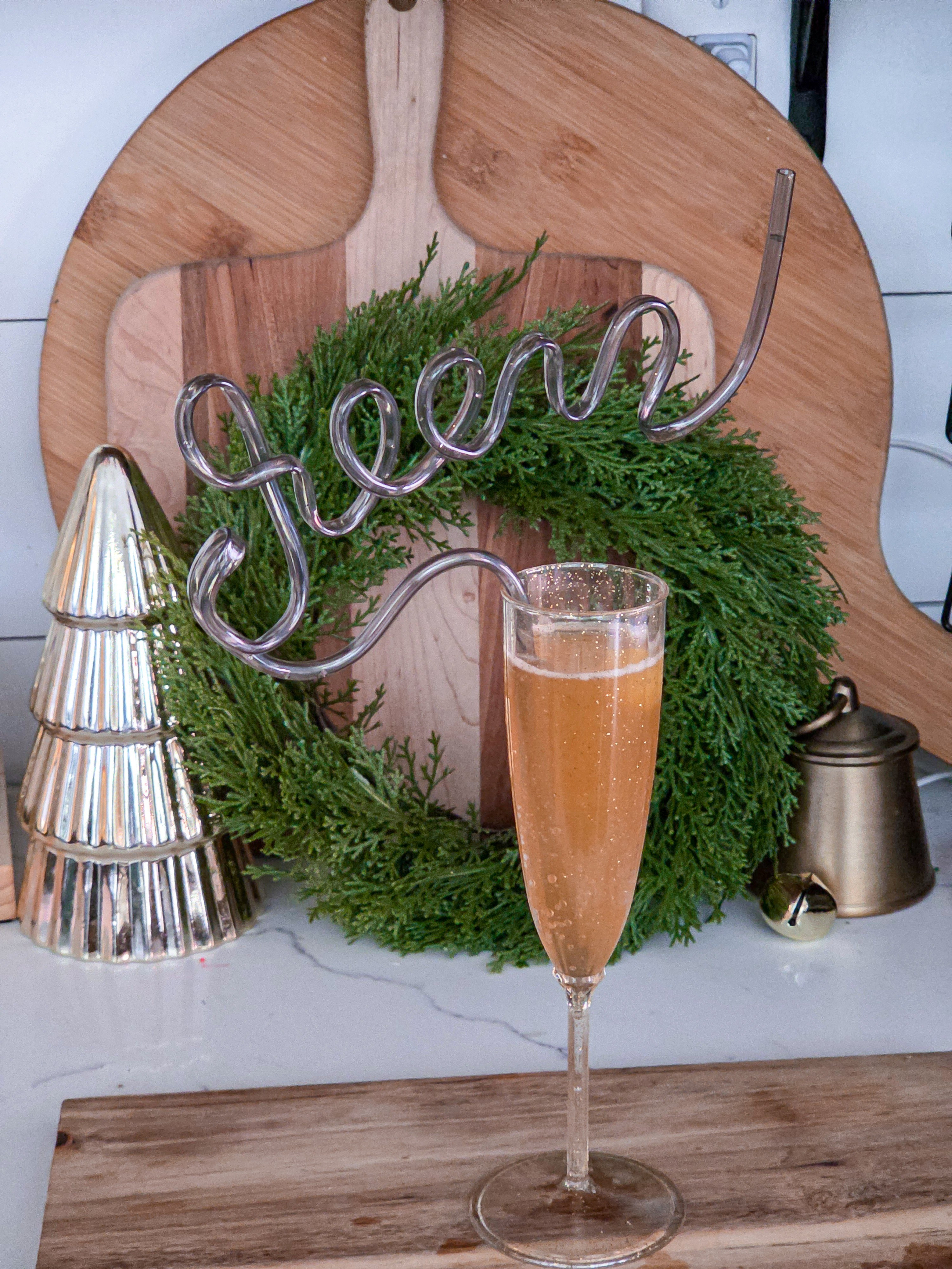 NYE ball drop drink! ✨️ 

