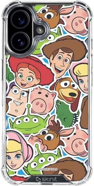 Skinit Clear Phone Case Compatible with iPhone 17 - Officially Licensed Disney Toy Story Collages... | Amazon (US)