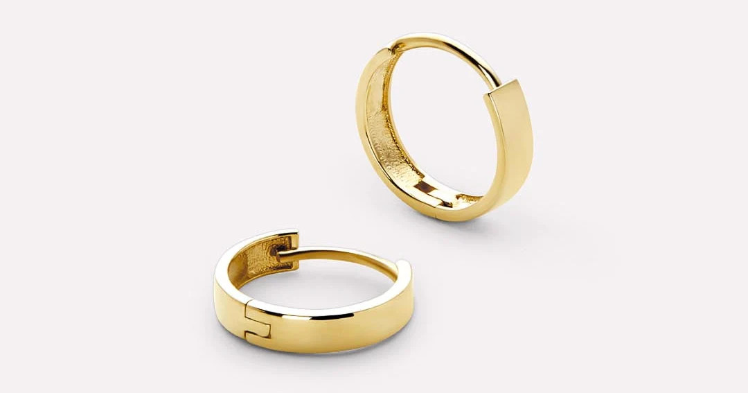 Gold Bold Hoops | Ana Luisa