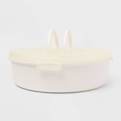 Large Round Packable Serving Set White - Sun Squad™ | Target