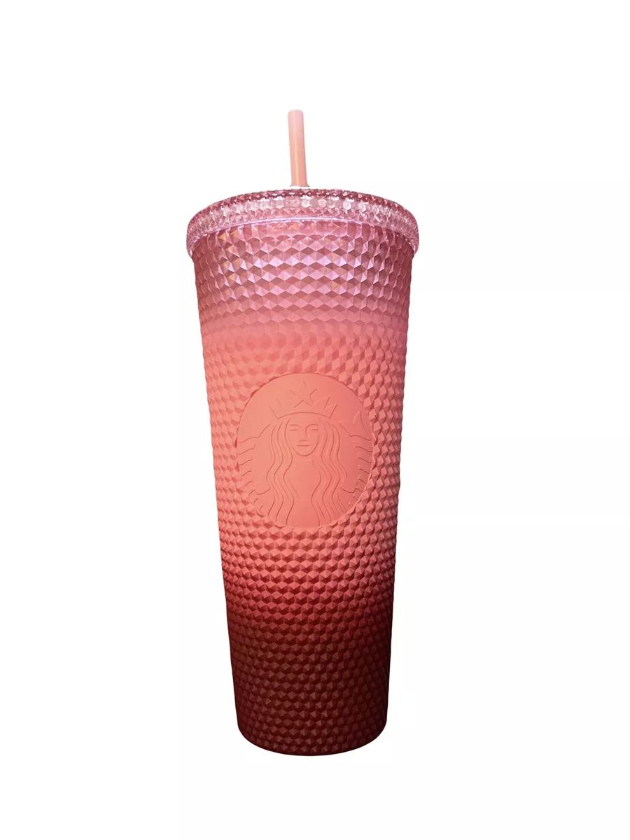 Gradient Pink 2022 Starbucks 24oz Venti Drink Cup Studded Tumbler Ombre | eBay US