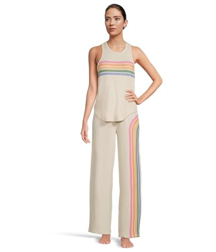 P.J. Salvage Women's Pj Set Over The Rainbow, Light Oatmeal | Amazon (US)