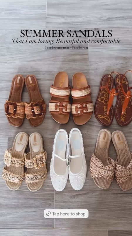 Summer Sandals I am loving. Beautiful and comfortable runs true to size 

#LTKSeasonal #LTKU #LTKShoeCrush