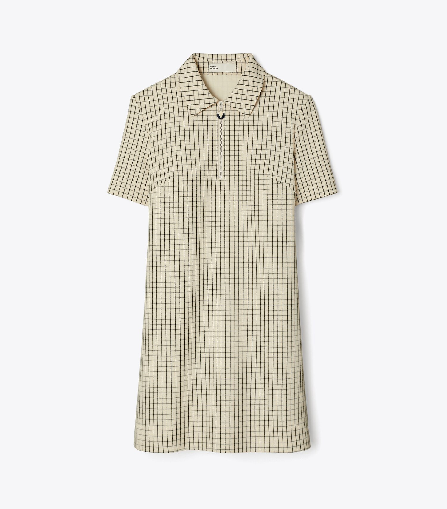 QUARTER-ZIP POLO DRESS | Tory Burch (US)