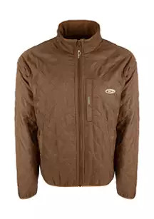 Drake Waterfowl Delta Fleece-Lined Quilted Jacket | Belk