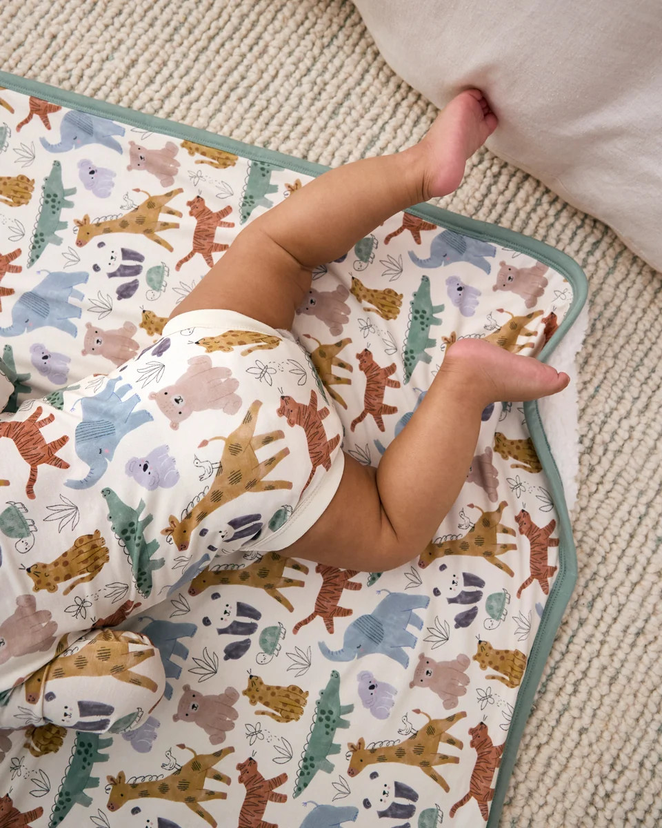 Sweet Safari Mini Cloud Blanket\u00ae | Little Sleepies