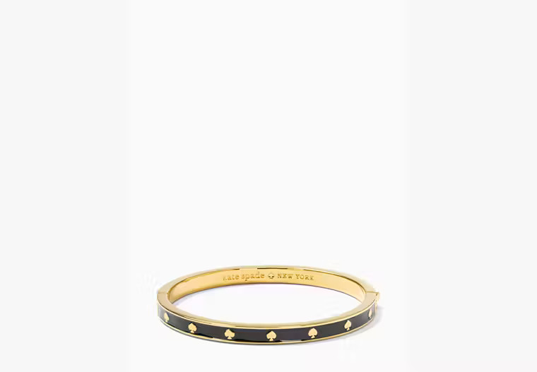 Spot The Spade Enamel Hinged Bangle | Kate Spade Outlet
