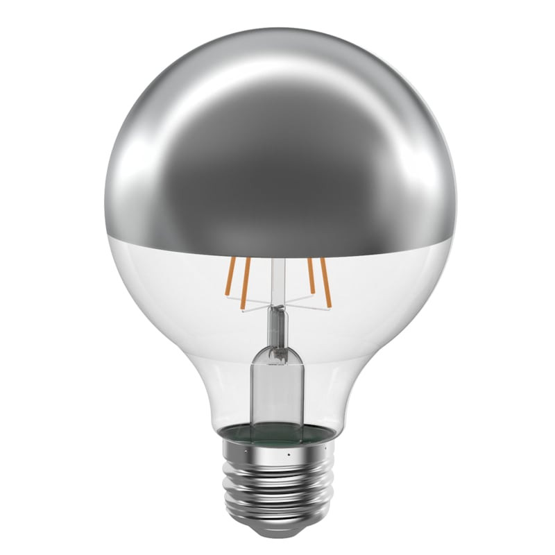 filament 3W 250lm dim E26 1PK Silver | At Home