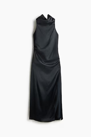 Halterneck Satin Dress | H&M (US + CA)