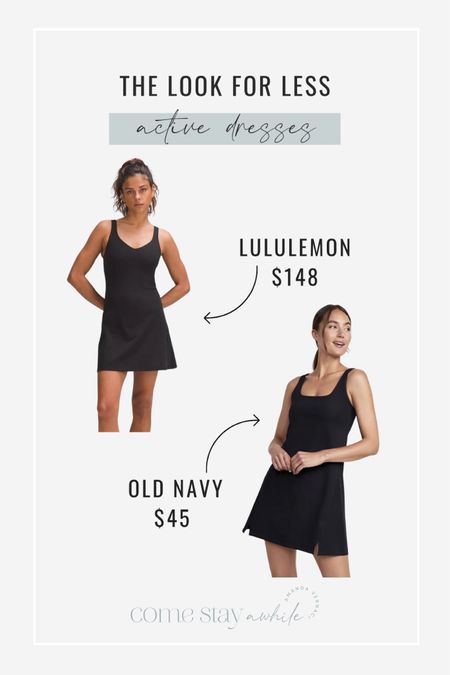 Active dresses for every sport! I love the ease of these, and the versatility. Black tennis dress, golf dresses, old navy tennis dress, Lululemon look alike dupe

#LTKFind #LTKunder50 #LTKsalealert