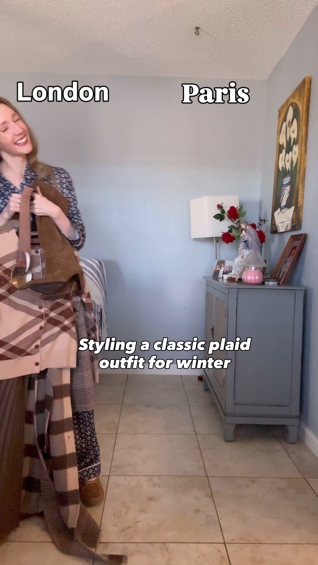 Plaid winter outfit 2 ways! On sale! Wearing xs

#LTKSaleAlert #LTKHoliday #LTKootd