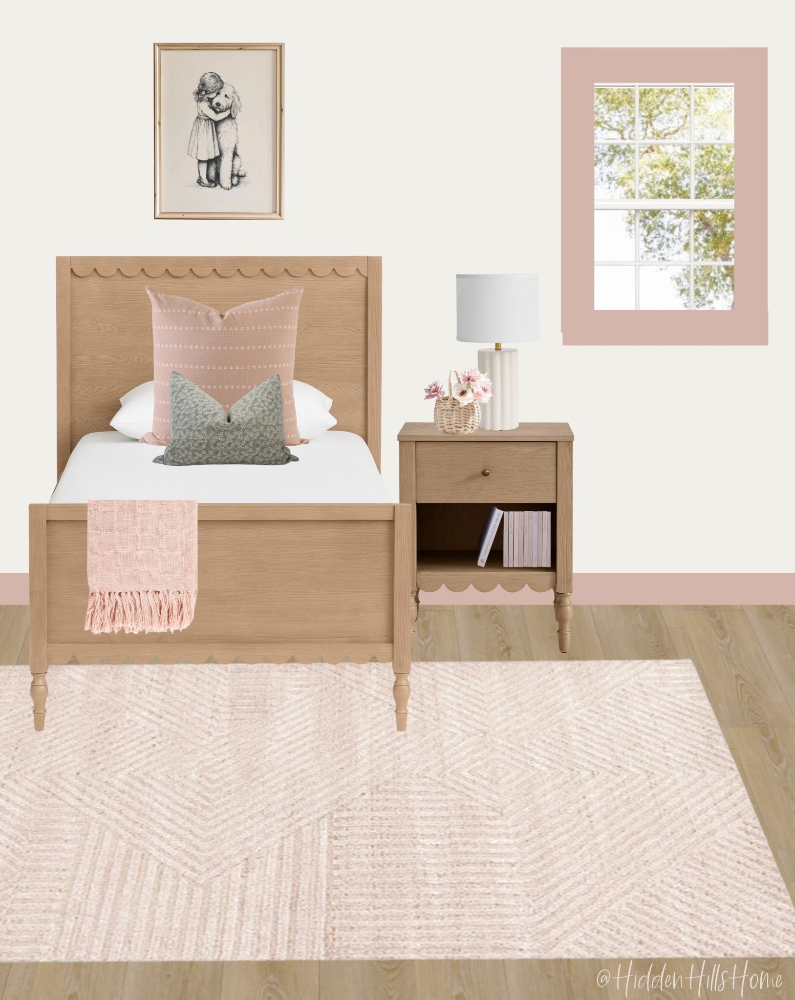 Girls bedroom decor, girls room mood board, home decor ideas, cute girls bedroom inspiration, kids bedroom design #girlsroom

#LTKHome #LTKSaleAlert #LTKKids