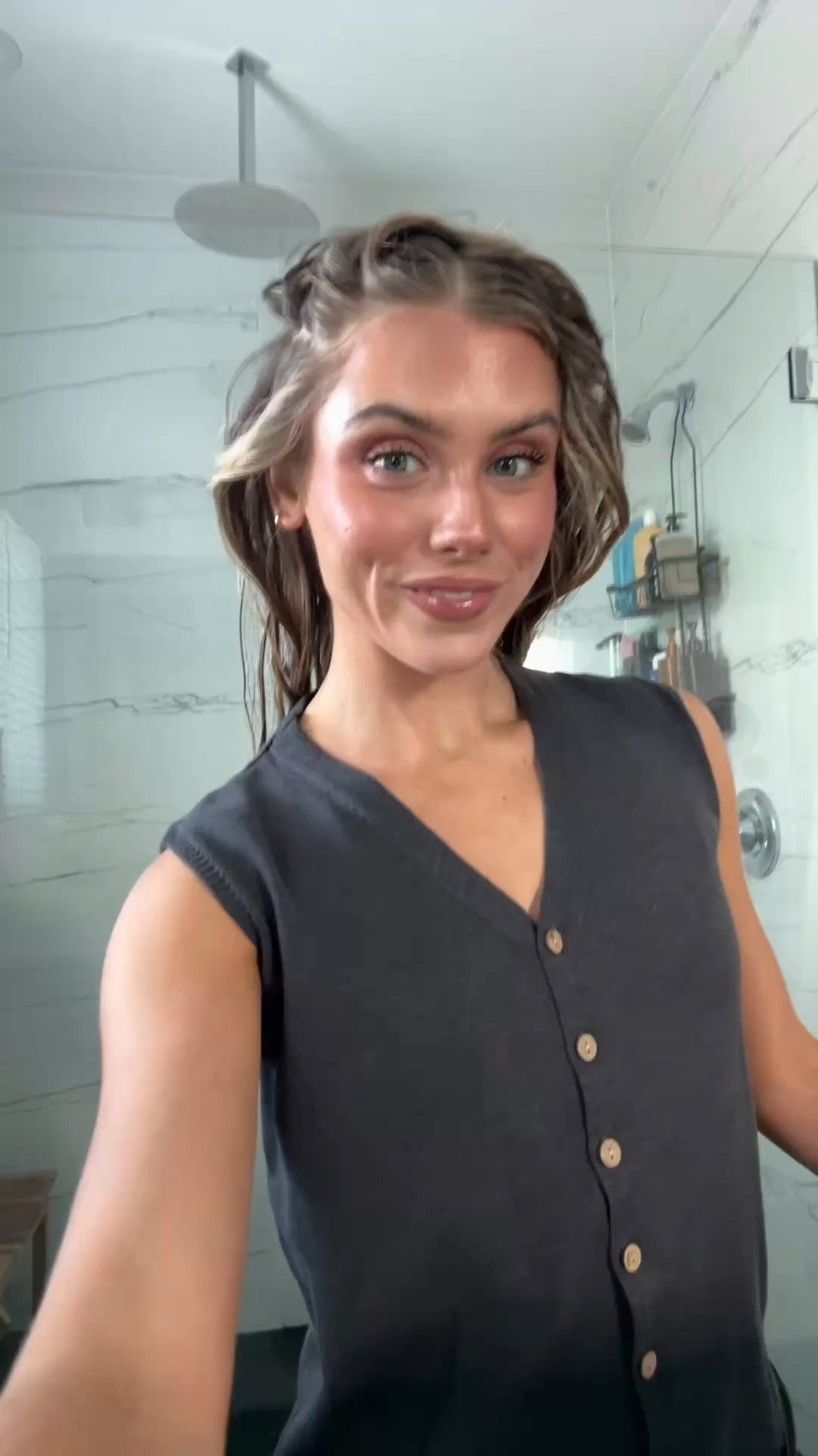 the post shower hair routine making my hair care concoction of all my favorite products to create the perfect hair care routine of course 🤭

#haircareroutine #postshowerroutine #haircareproducts #leaveinconditioner #leaveinhairtreatment @IN COMMON @Divi Official  @Davines @Livingproof @Wella Pro @FHI HEAT @Maria Nila @ulta @Sephora

#LTKgrwm #LTKselfcare #LTKBeauty
