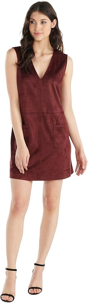 Mud Pie Women's Wilder Suede Dress Burg | Amazon (US)