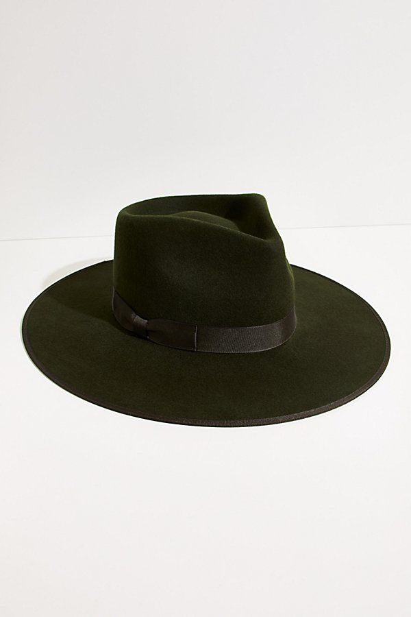 Rancher Felt Hat by Lack of Colour at Free People, Forest Green, M | Free People (Global - UK&FR Excluded)