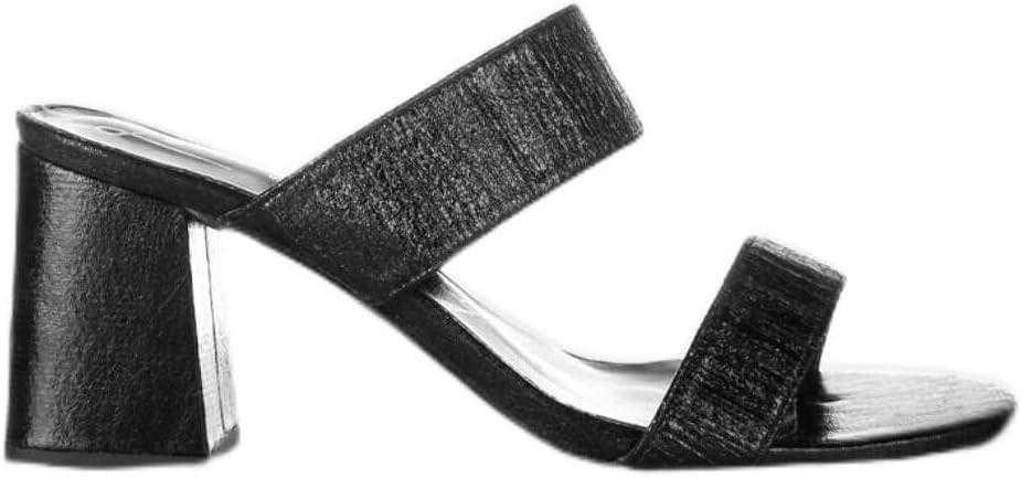 London Rag Giblet Metallic Slip On Block Heels | Amazon (US)