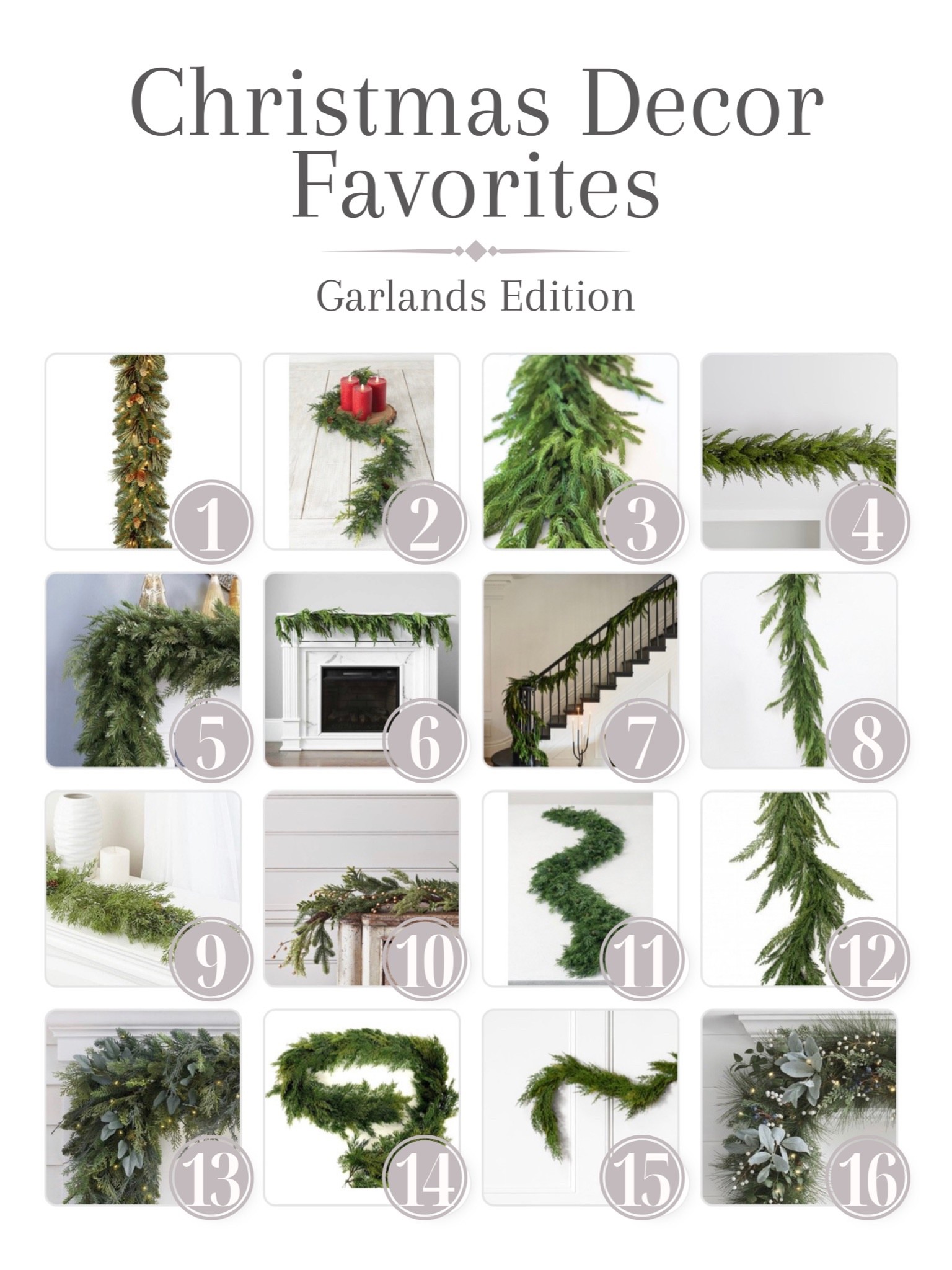 Check out these beautiful Holiday garland favorites from 2022! They are selling out fast online!

#LTKhome #LTKHoliday #LTKSeasonal