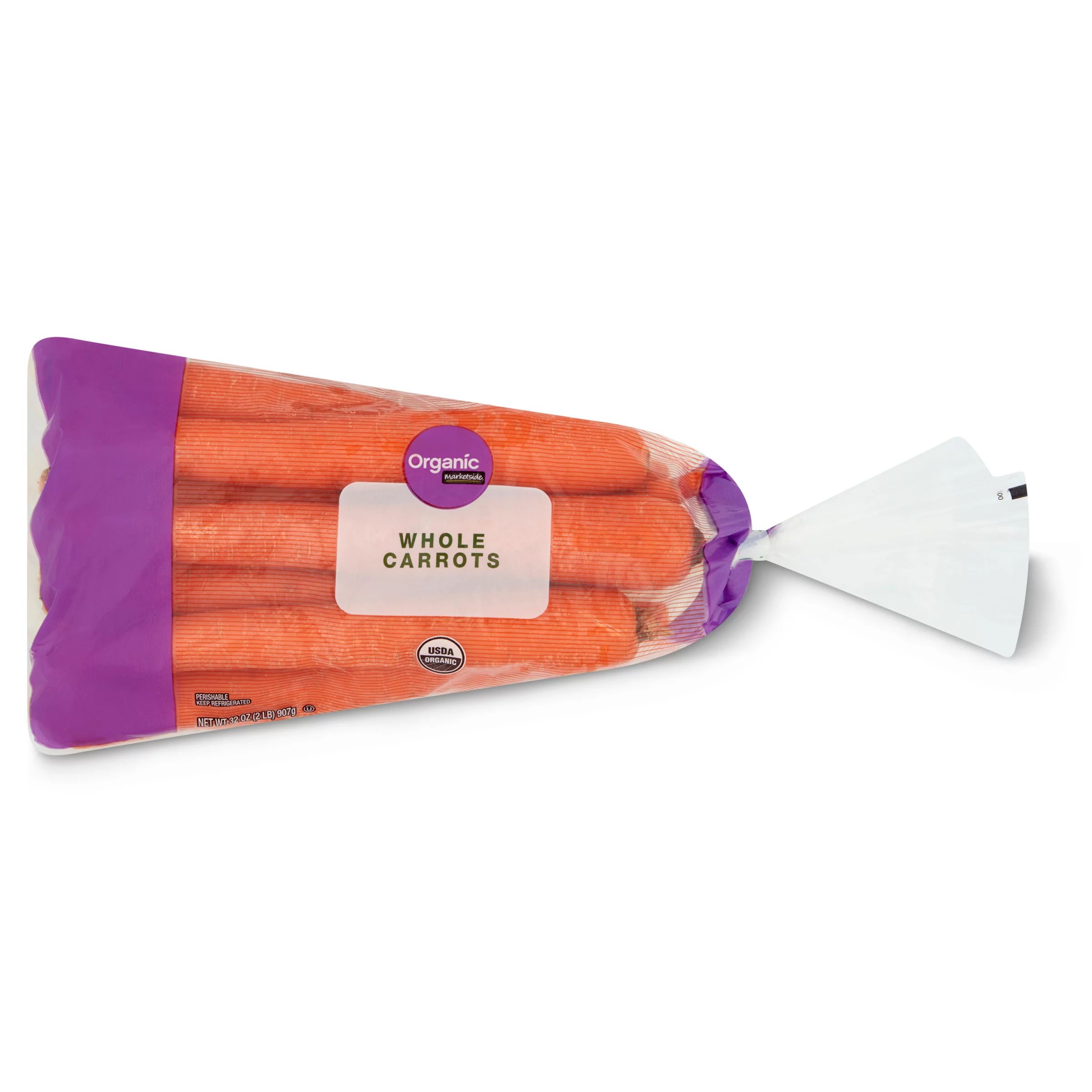 Organic Whole Carrots 2 Lb Bag | Walmart (US)