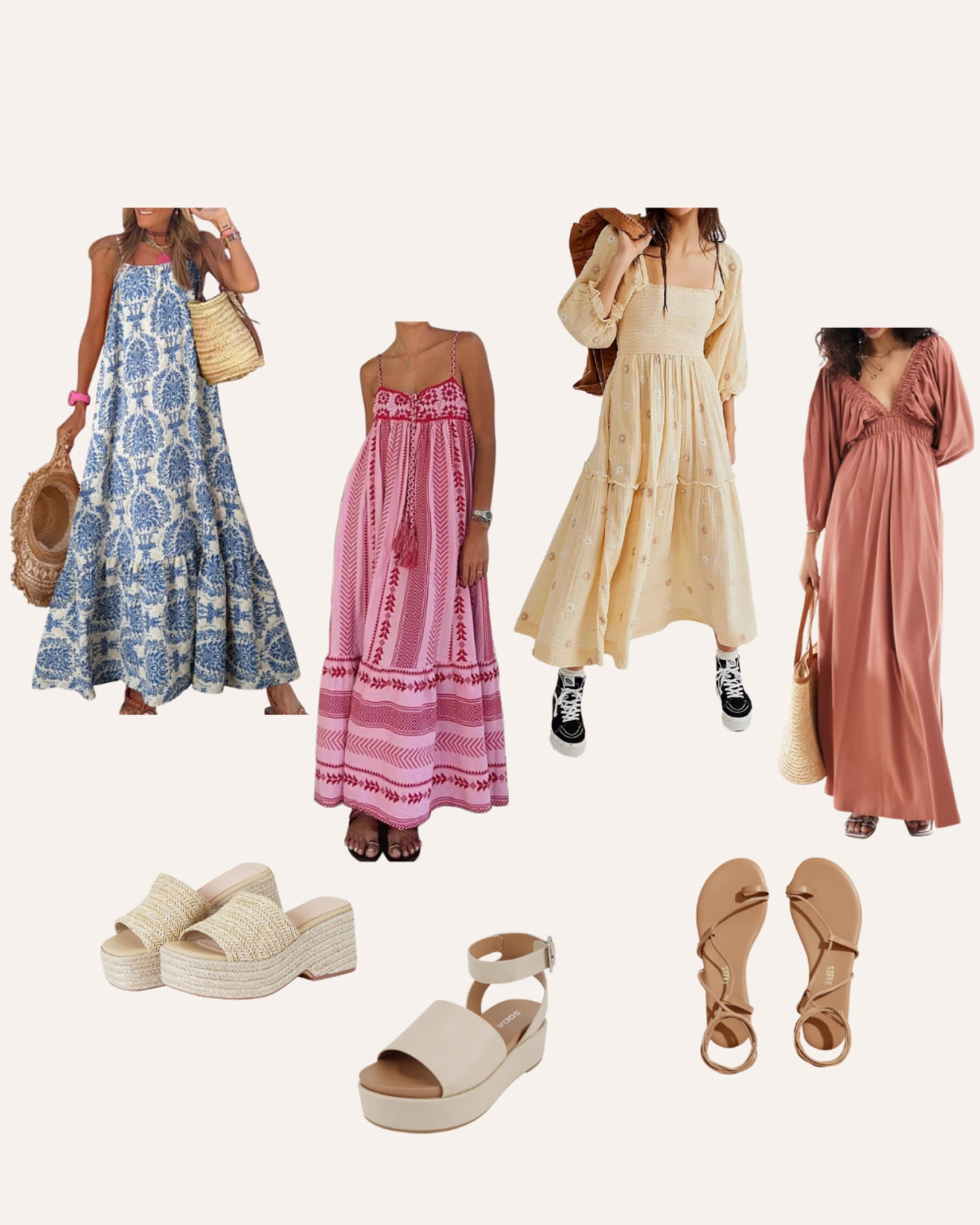 boho baby shower inspo