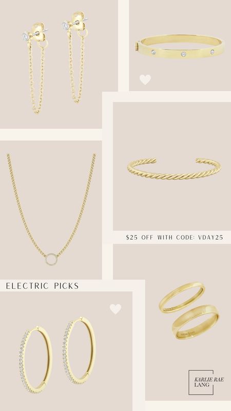 Electric picks $25 off your order with code: VDAY25

Electric picks, electric picks on sale, electric picks necklace, electric picks bracelet, electric picks earrings 

#LTKbeauty #LTKsalealert