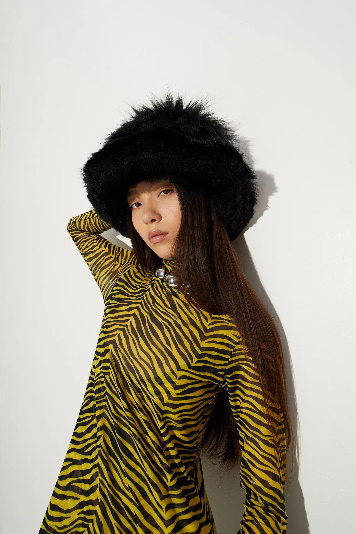 furry drop hat | Simon Miller
