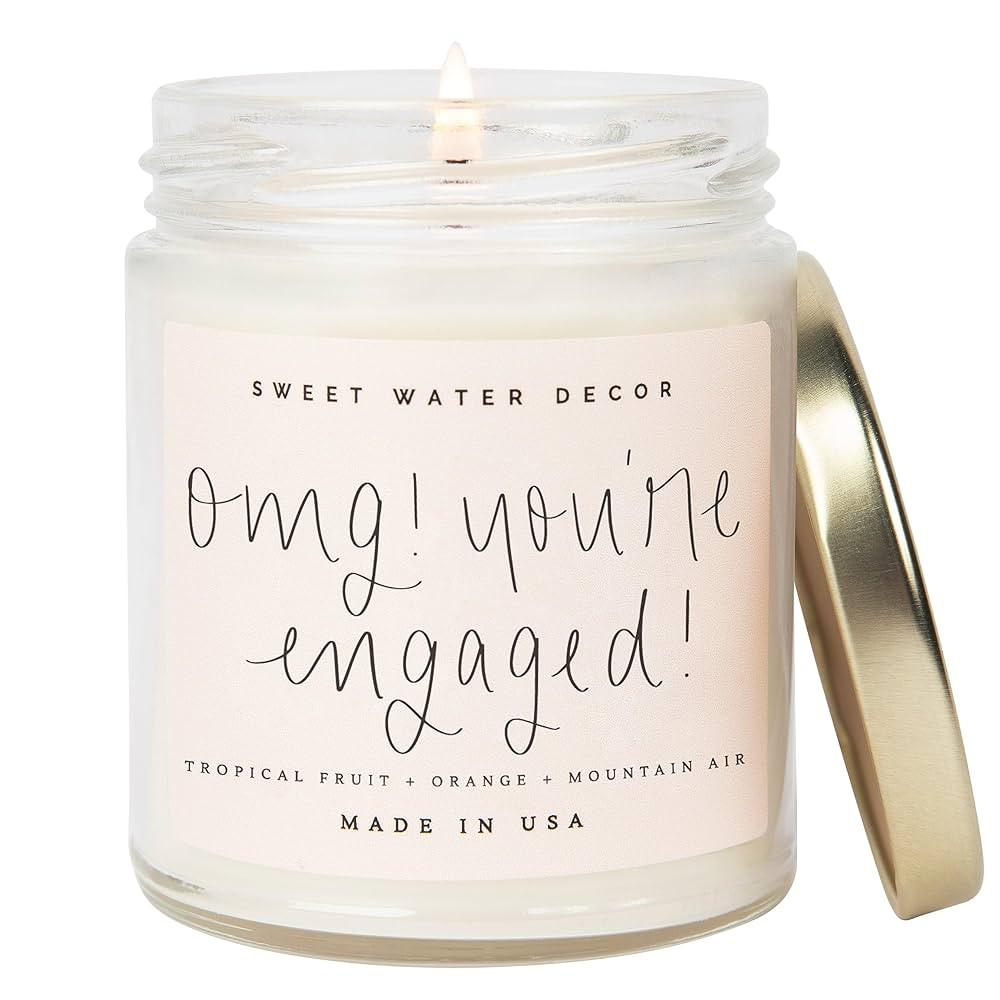 Sweet Water Decor, OMG, You're Engaged! | Tropical Fruits, Sugared Citrus, Mountain Green Scented... | Amazon (US)