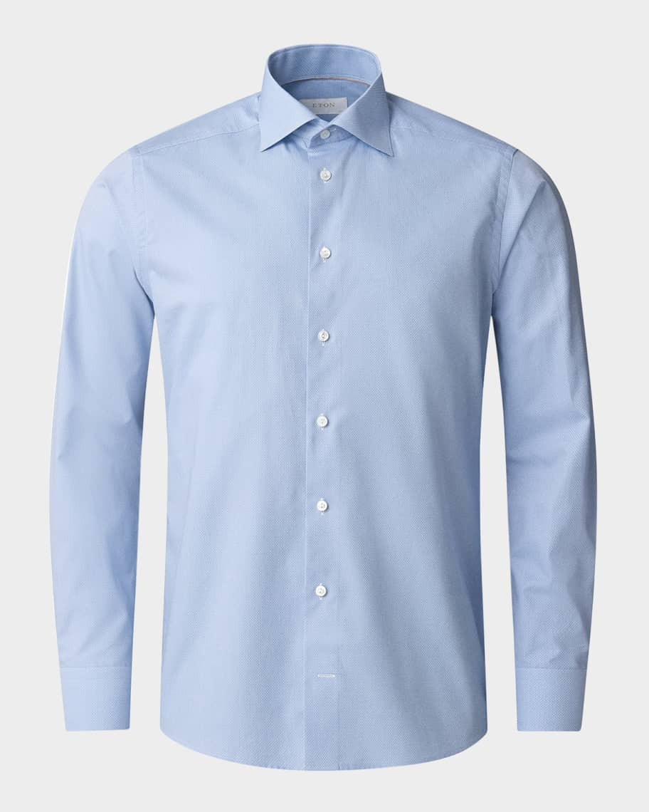 Eton Men's Elevated Slim-Fit Structured Sport Shirt | Neiman Marcus