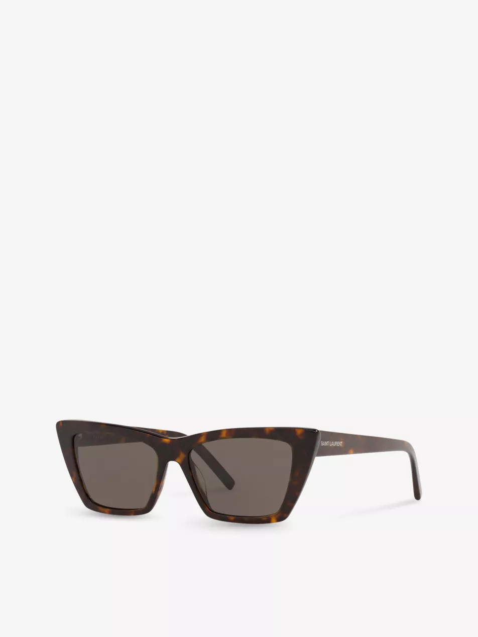 SL276 cat-eye acetate sunglasses | Selfridges