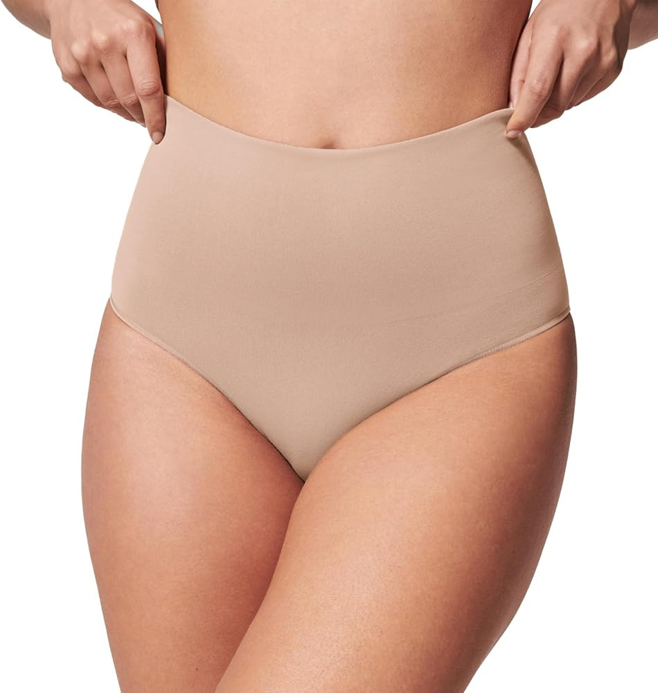 SPANXshape ExtraOrdinary Brief - Sculpting with Compression - Women's Shapewear Underwear - Recyc... | Amazon (US)