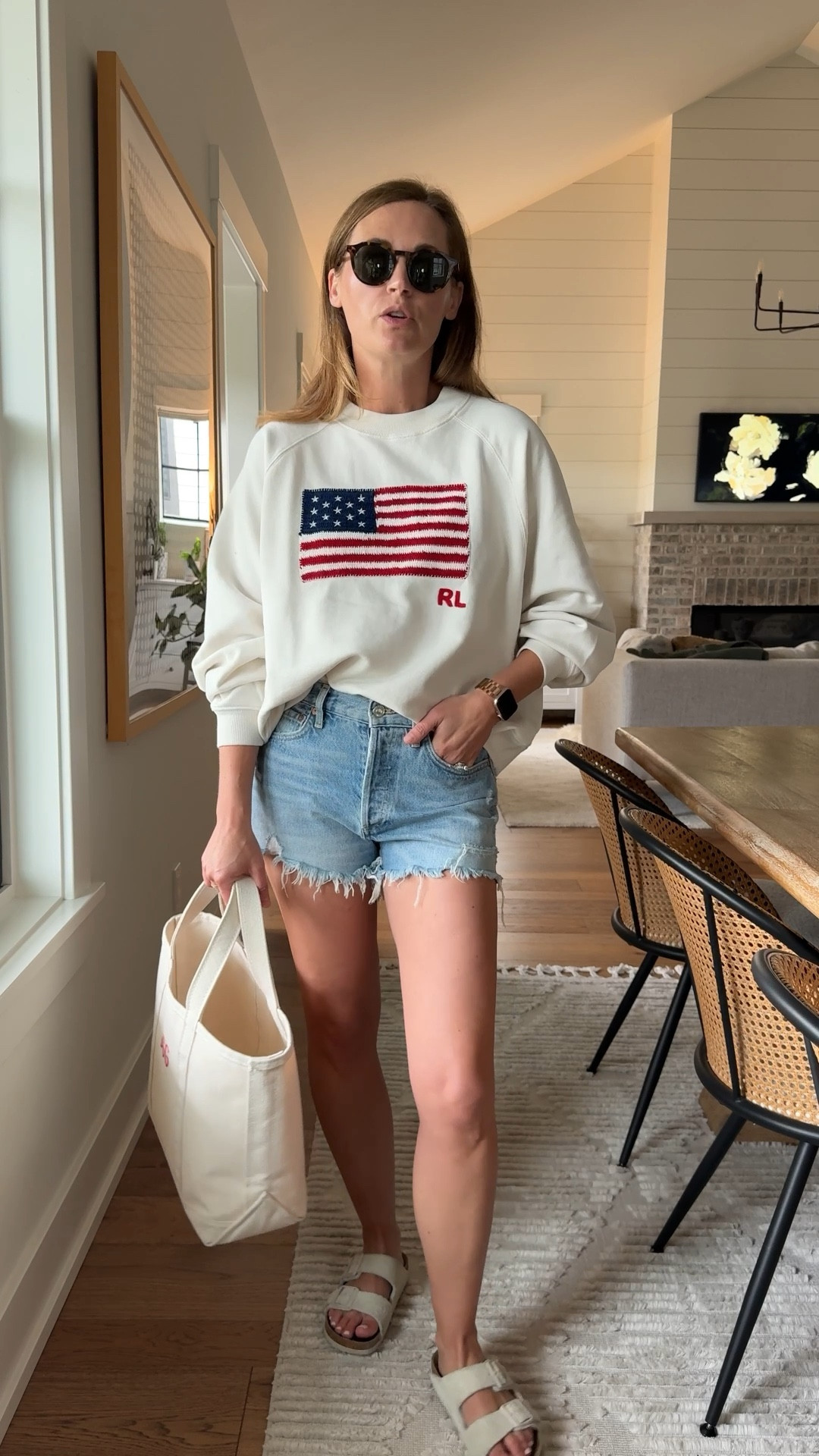 Sweatshirt size small
Shorts size 25
Bag size mediumm

#LTKSeasonal #LTKStyleTip #LTKOver40