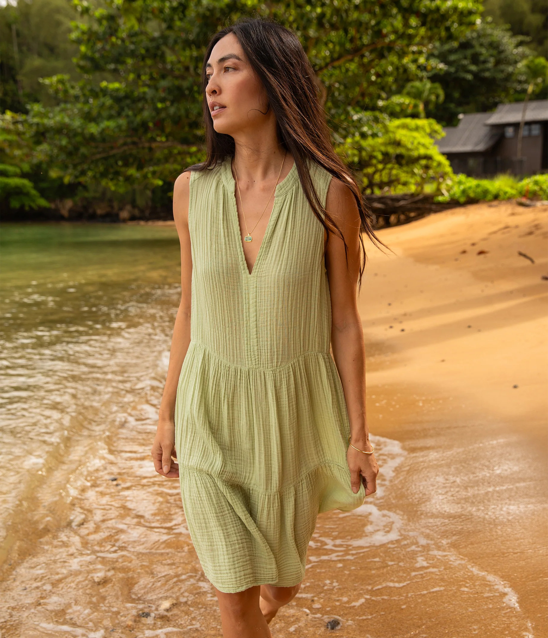 Variant options: Daisy Gauze Dress | MichaelStars.com