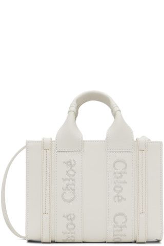 White Mini Woody Bag | SSENSE