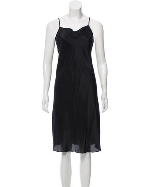 Thomas Wylde Sleeveless Mini Slip Dress Black | The RealReal
