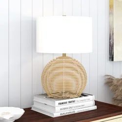 Bay Isle Home Edgware 21.5" Beige Table Lamp | Wayfair North America