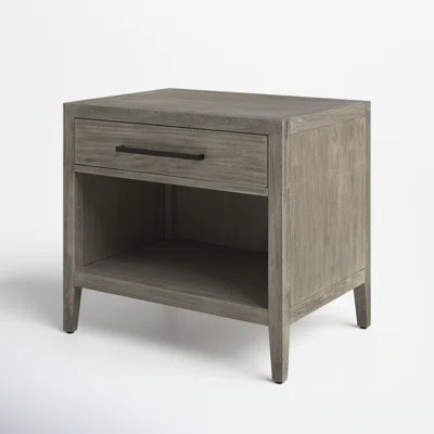 Pama 1 - Drawer Solid Wood Nightstand | Wayfair North America