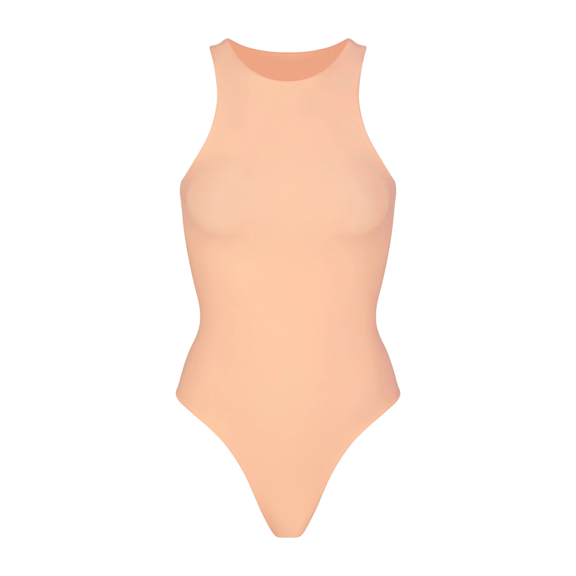 FITS EVERYBODY HIGH NECK BODYSUIT | FADED NECTAR | SKIMS | SKIMS (US)