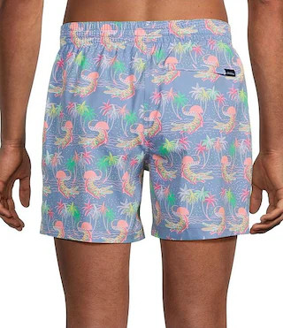 Rock A Croc 5 1/2" Inseam Swim Trunks | Dillard's