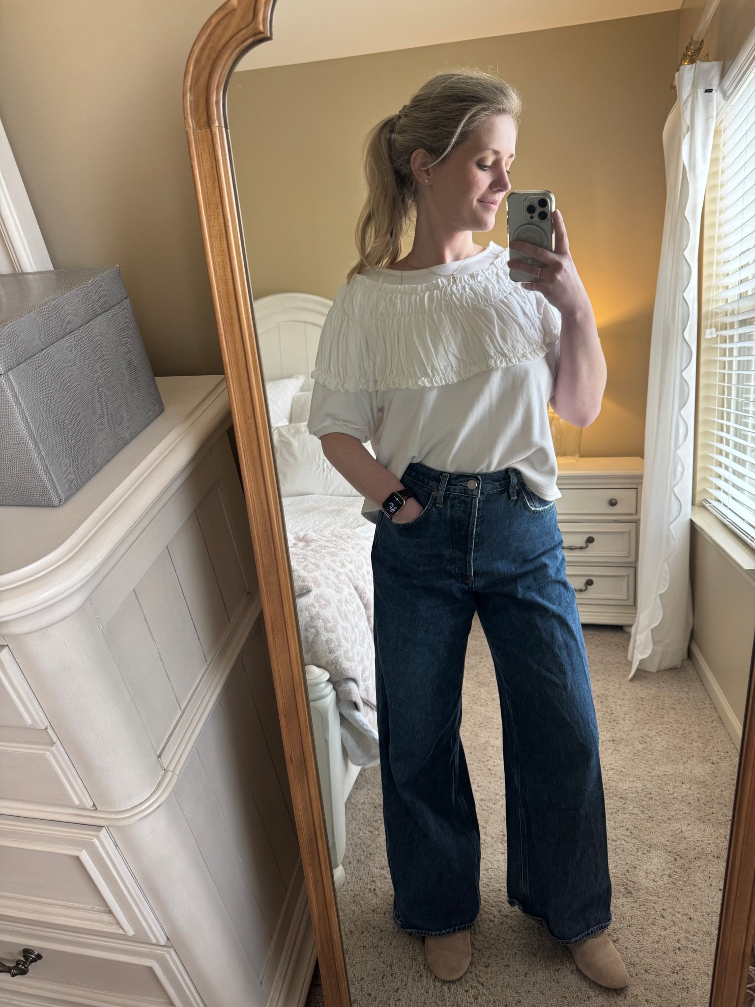 Today’s embroidery/filmimg/content/post work outfit 🤍🪡🧵

#LTKootd #LTKU #LTKSeasonal