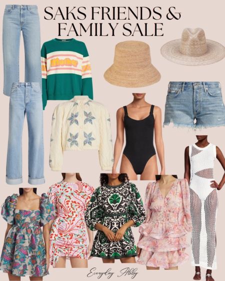 So many goodies on sale right now including my favorite denim, straw hat, and the best swimsuit 