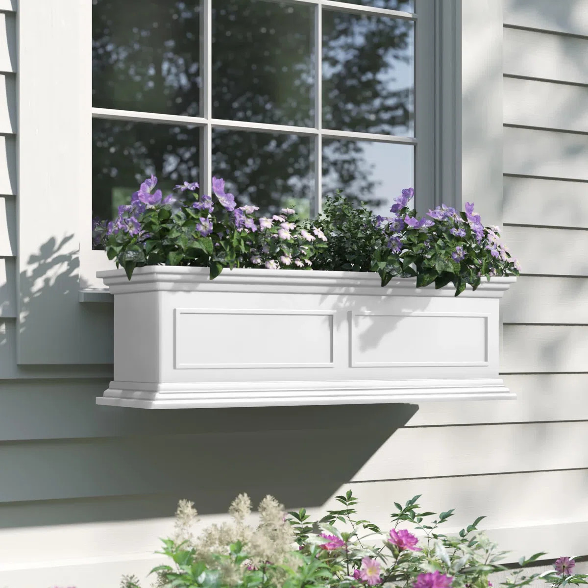Sol 72 Outdoor™ Abram Hanging Window Box Planter & Reviews | Wayfair | Wayfair North America