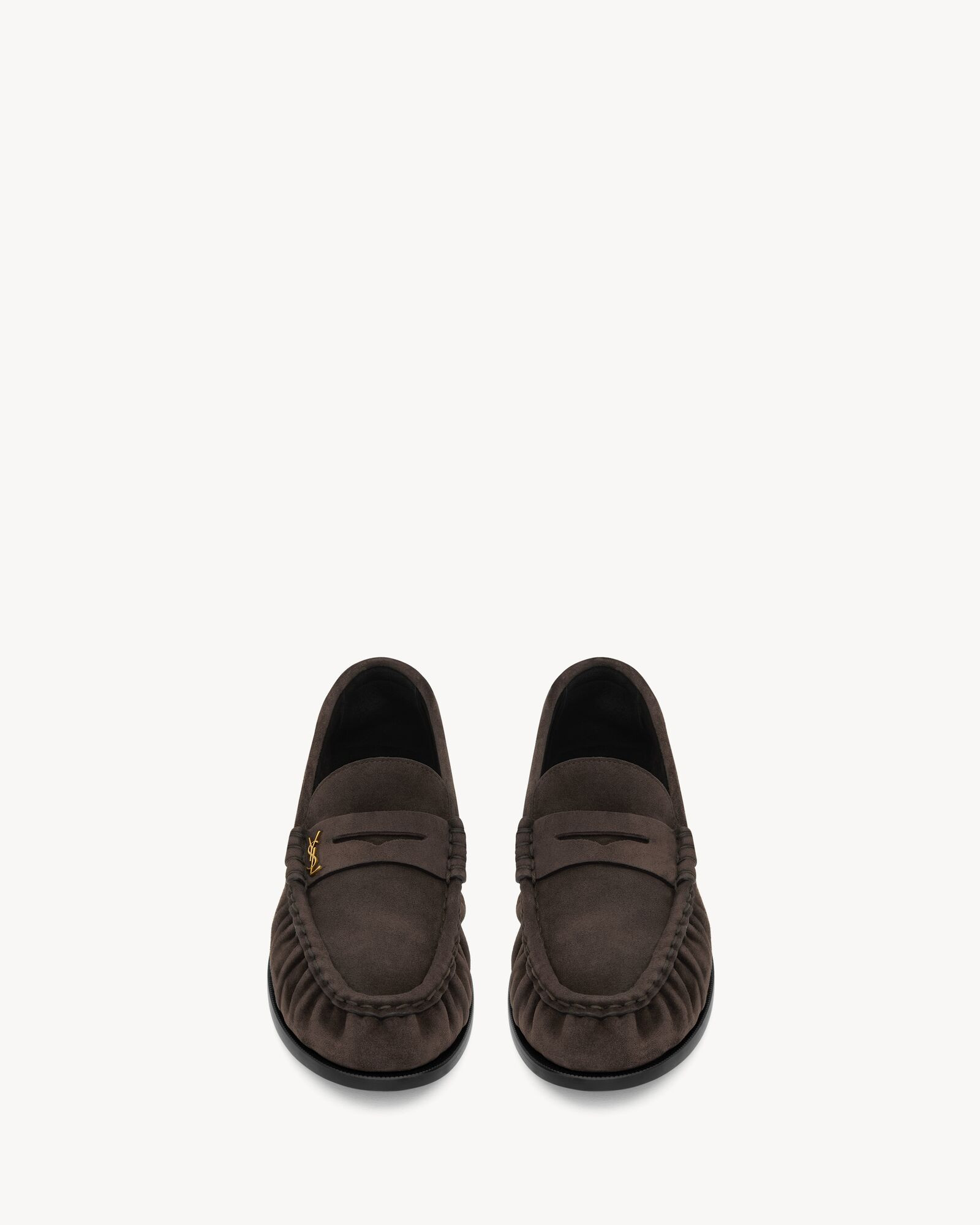 le loafer penny slippers in suede | Saint Laurent Inc. (Global)