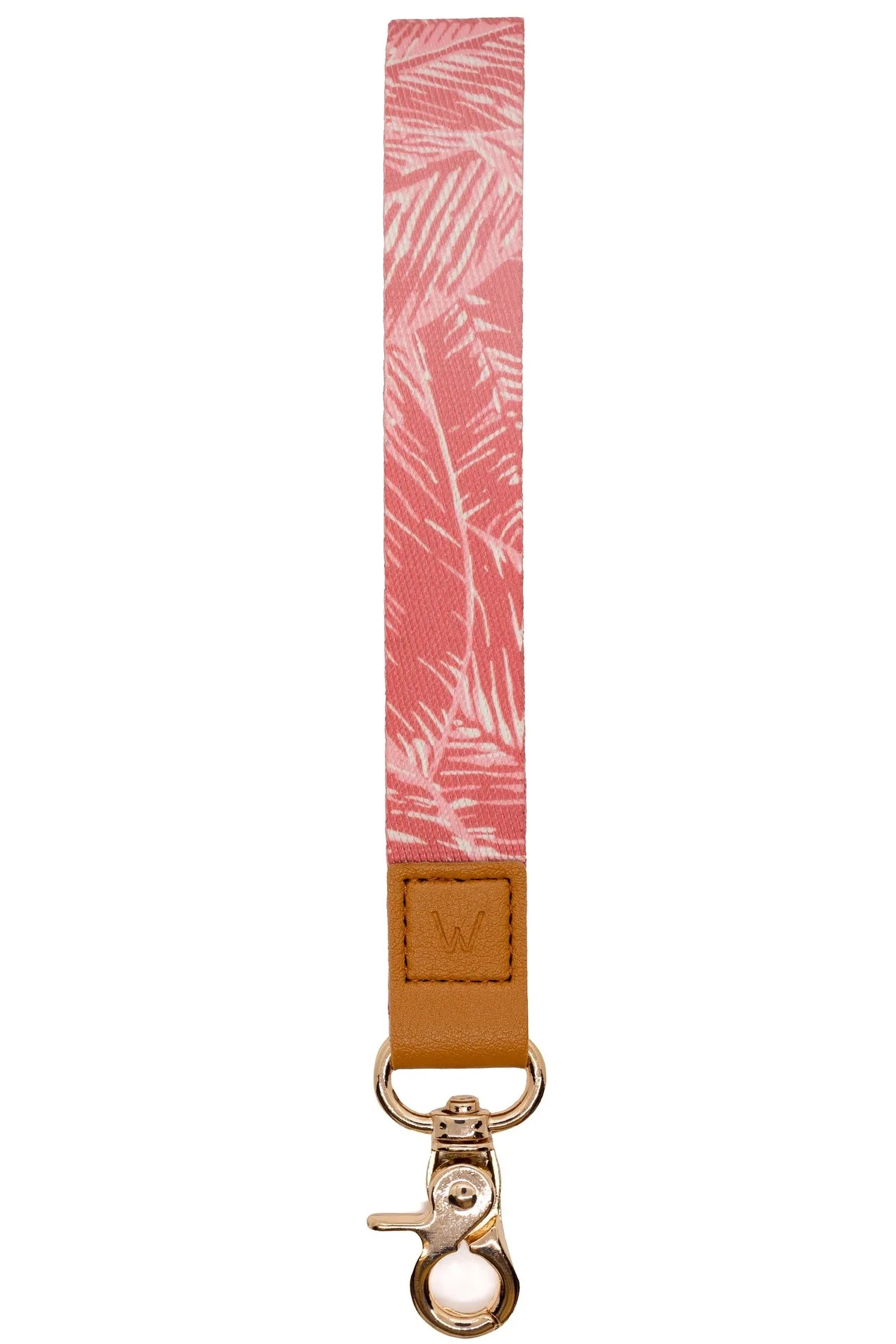 Pink Palms Wrist Lanyard | Walli Cases