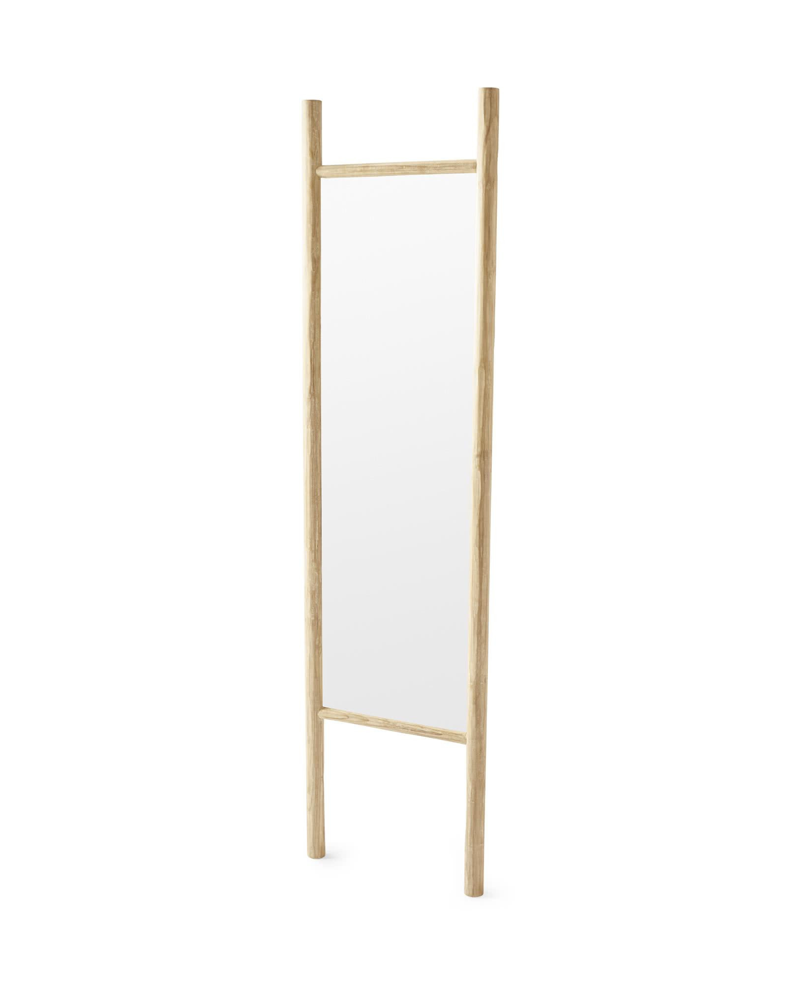 Teak Ladder Mirror | Serena and Lily