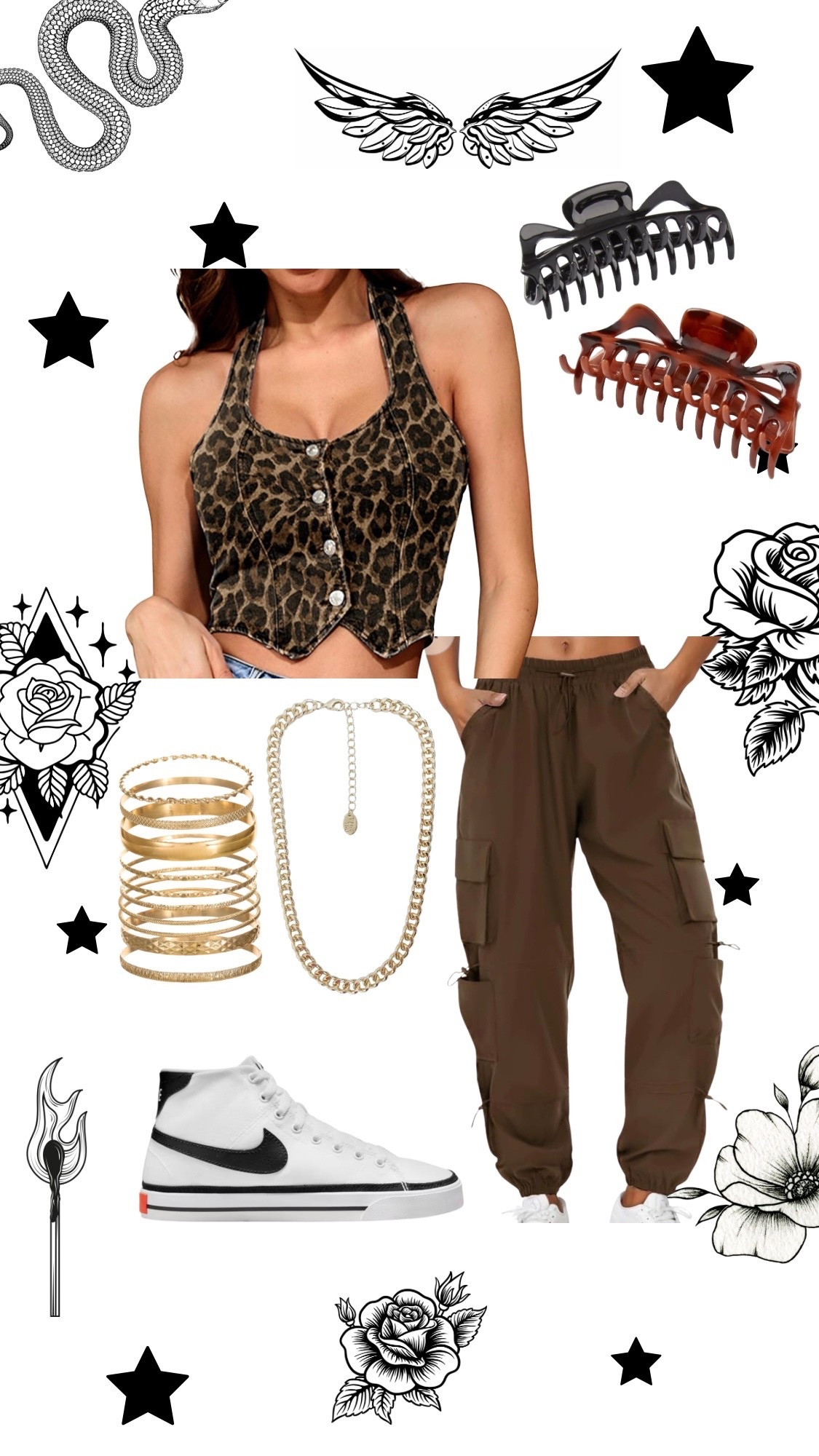 Cheetah print outfit inspo

#LTKootd #LTKgrwm #LTKMidsize