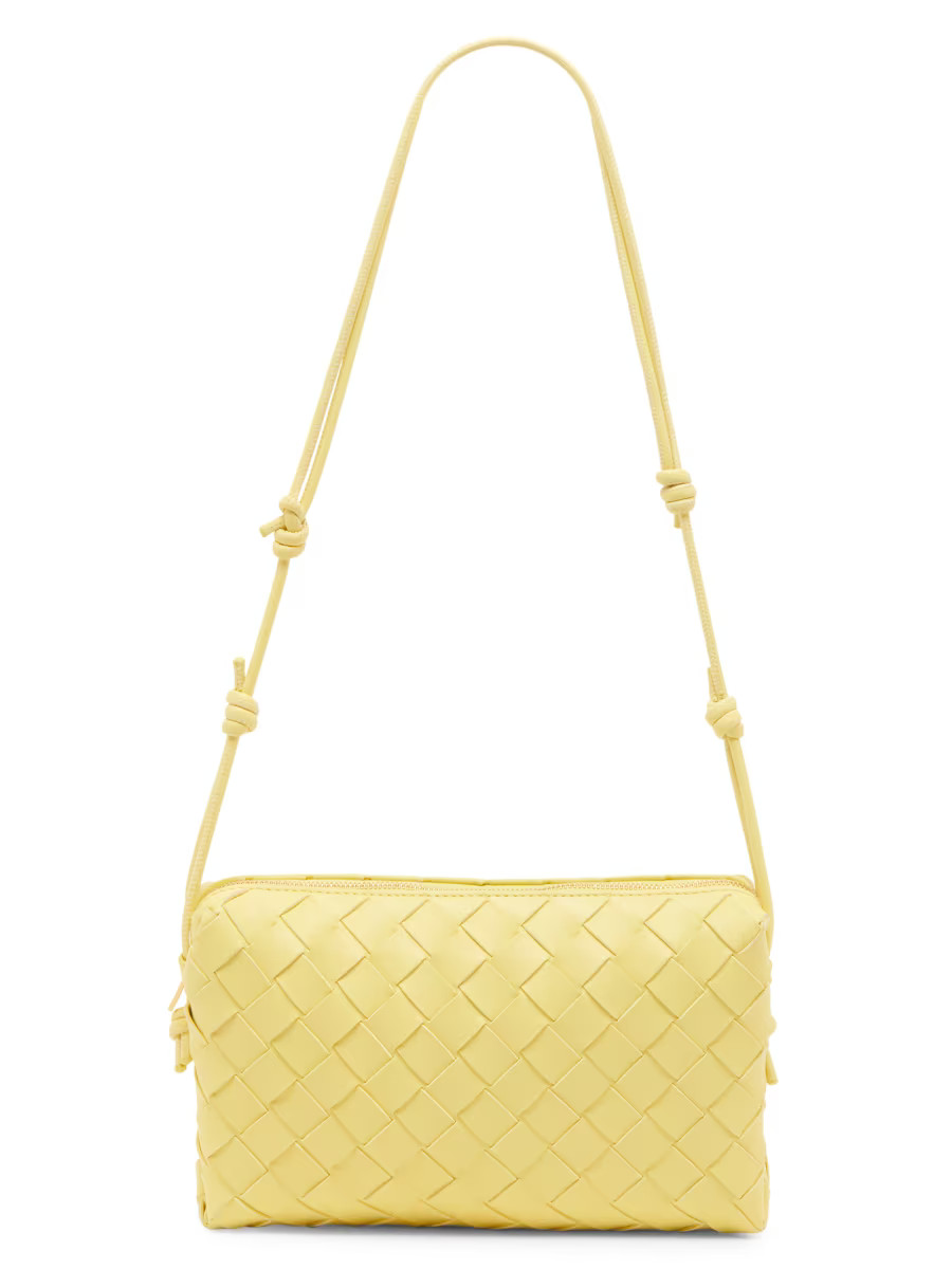 Bottega Veneta Mini East-West Intrecciato Leather Shoulder Bag | Saks Fifth Avenue