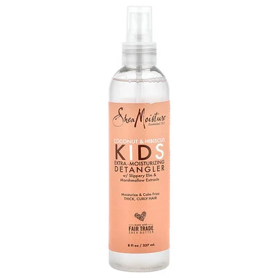 SheaMoisture, Kids Extra-Moisturizing Detangler, Coconut & Hibiscus, 8 fl oz (237 ml) | iHerb