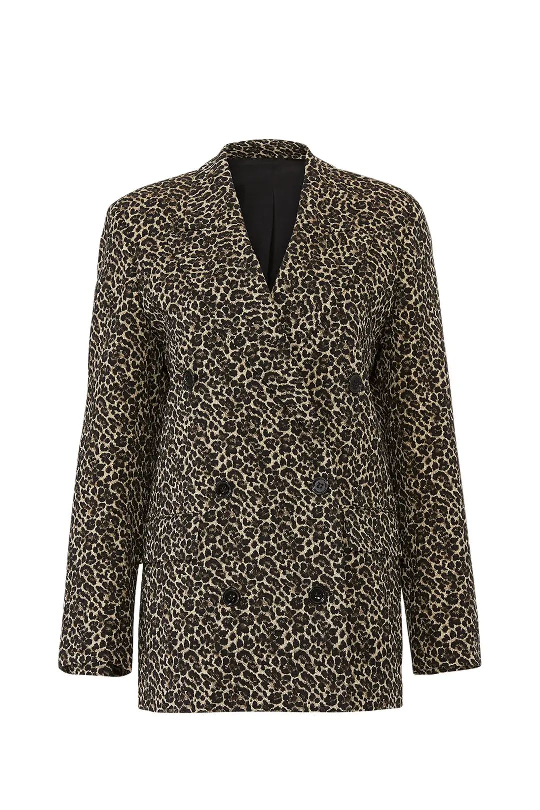 The Kooples Leopard Double Breasted Blazer | Rent The Runway