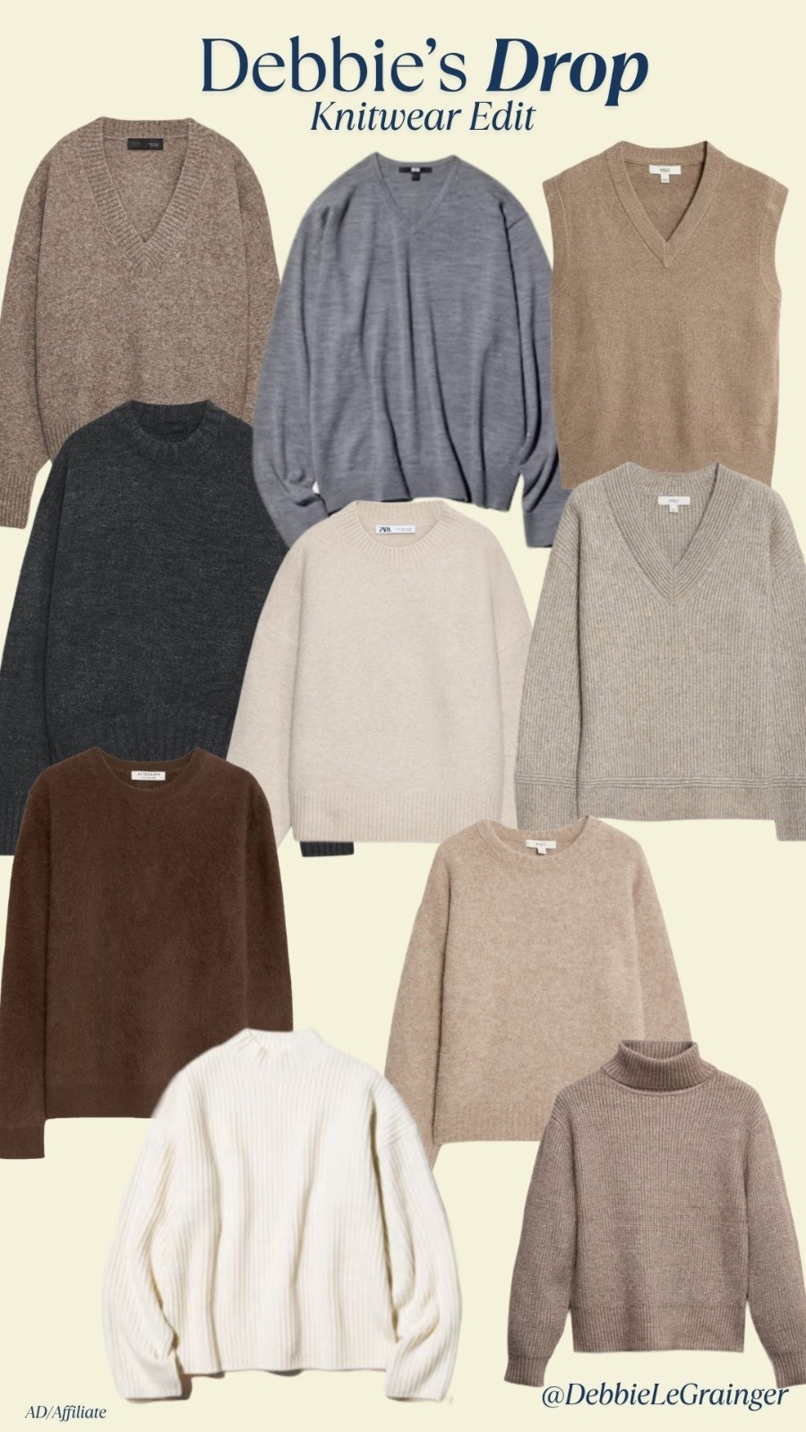 I've done a quick round up of the best knitwear options for autumn - including some well priced cashmere jumpers. Whilst the weather is still warmer you can pair with dresses & boots and then moving into winter they are great with jeans and long line coats. 

#LTKuk #LTKautumn #LTKeurope