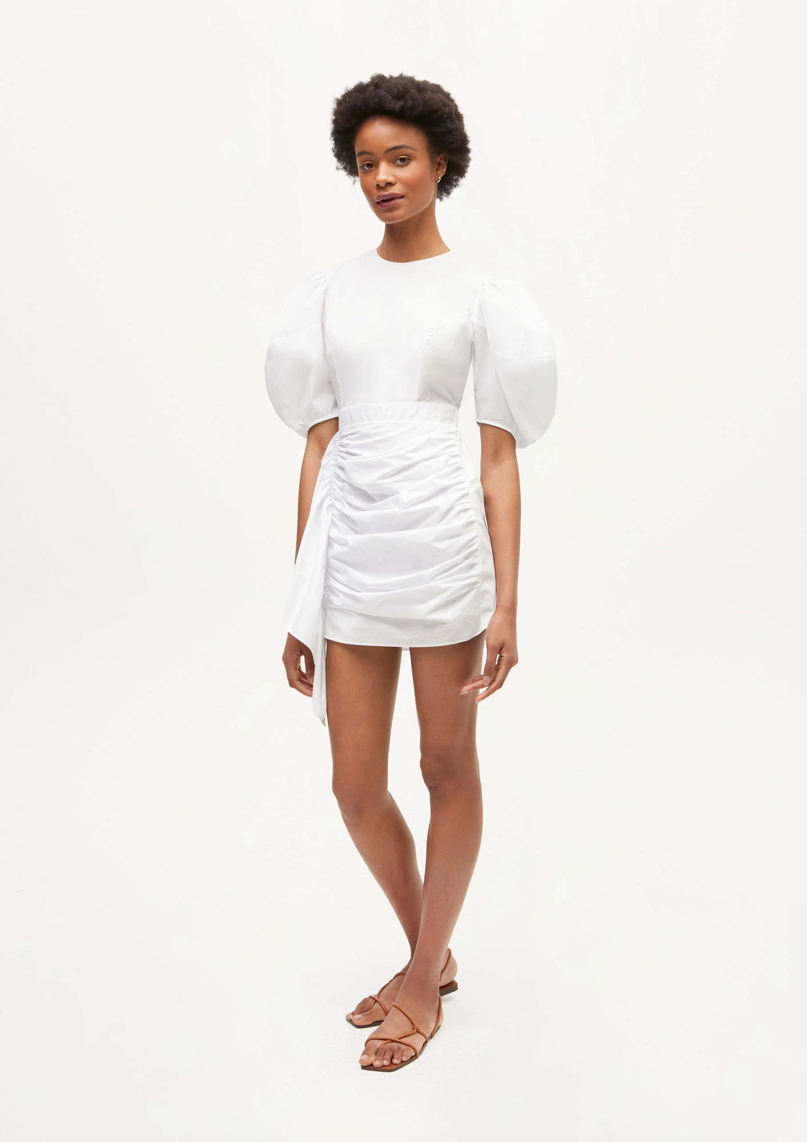 RHODE Pia Dress | White | Official Site | RHODE
